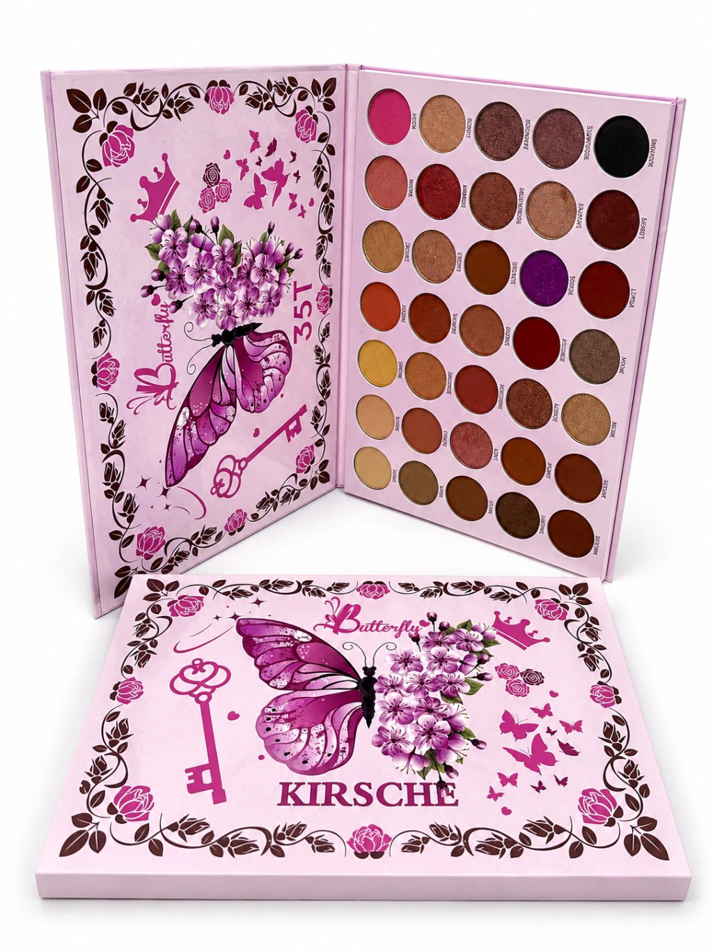 Sombra 35 colores Mariposa Kirsche
